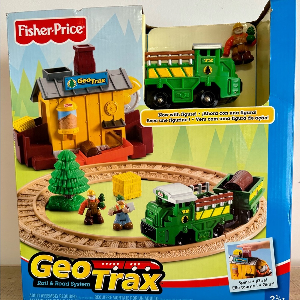 *New* GeoTrax’s Chop n’ Haul Sawmill